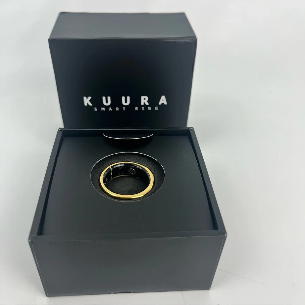 Kuura gold Smart Ring size 8